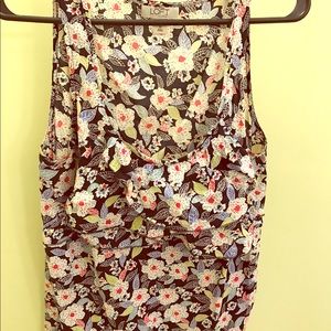 Loft Ruffle-front tank size M